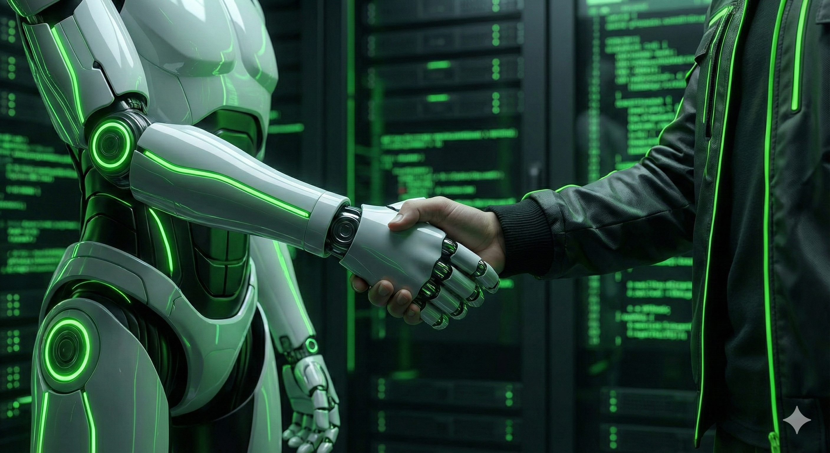 Robot alignment illustration